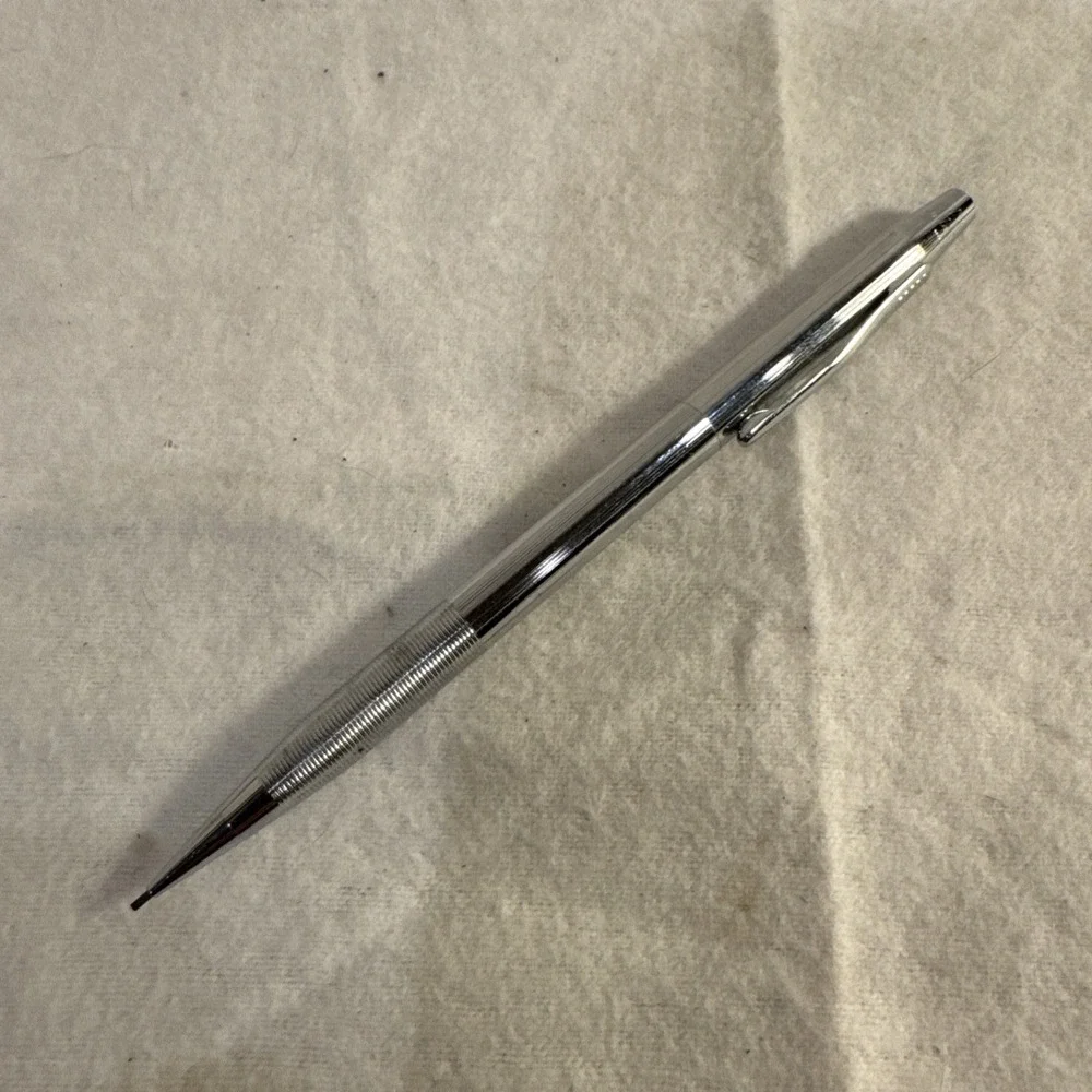 Vintage Cross Century Chrome Mechanical Pencil Thin Lead made‎ in USA EUC